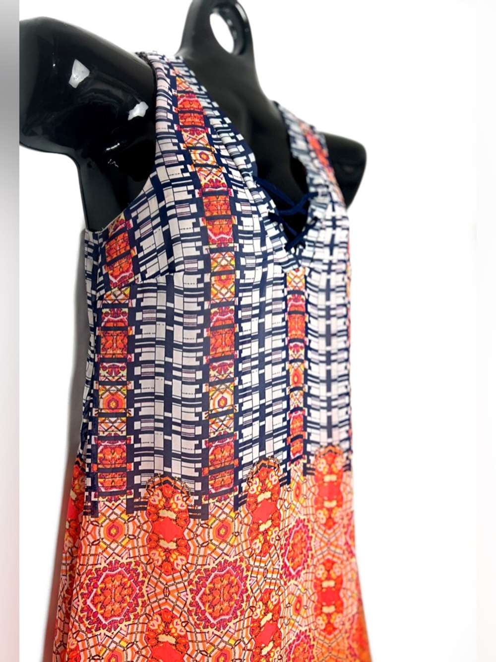 Bright and Beautiful Kaleidoscope Pattern Dress - Picture 5 of 12